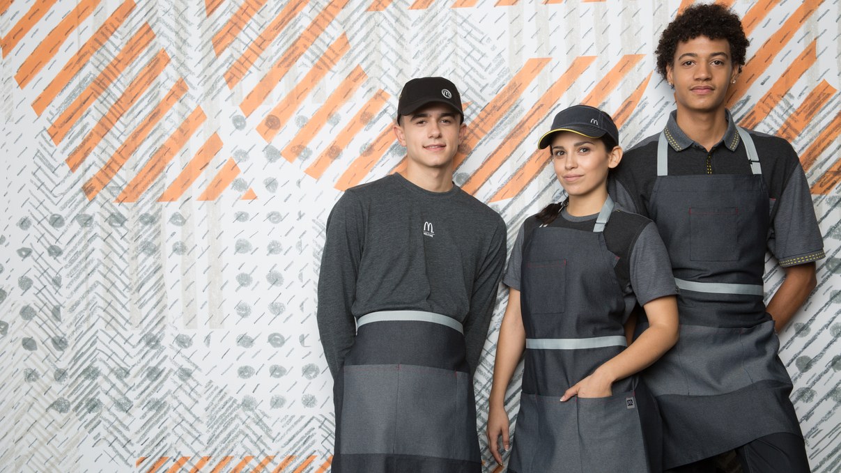 new McDonald's uniforms