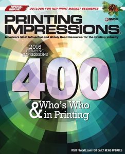 The 2016 Printing Impressions 400