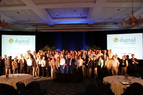 All attendees of the debut Digital Packaging Summit.