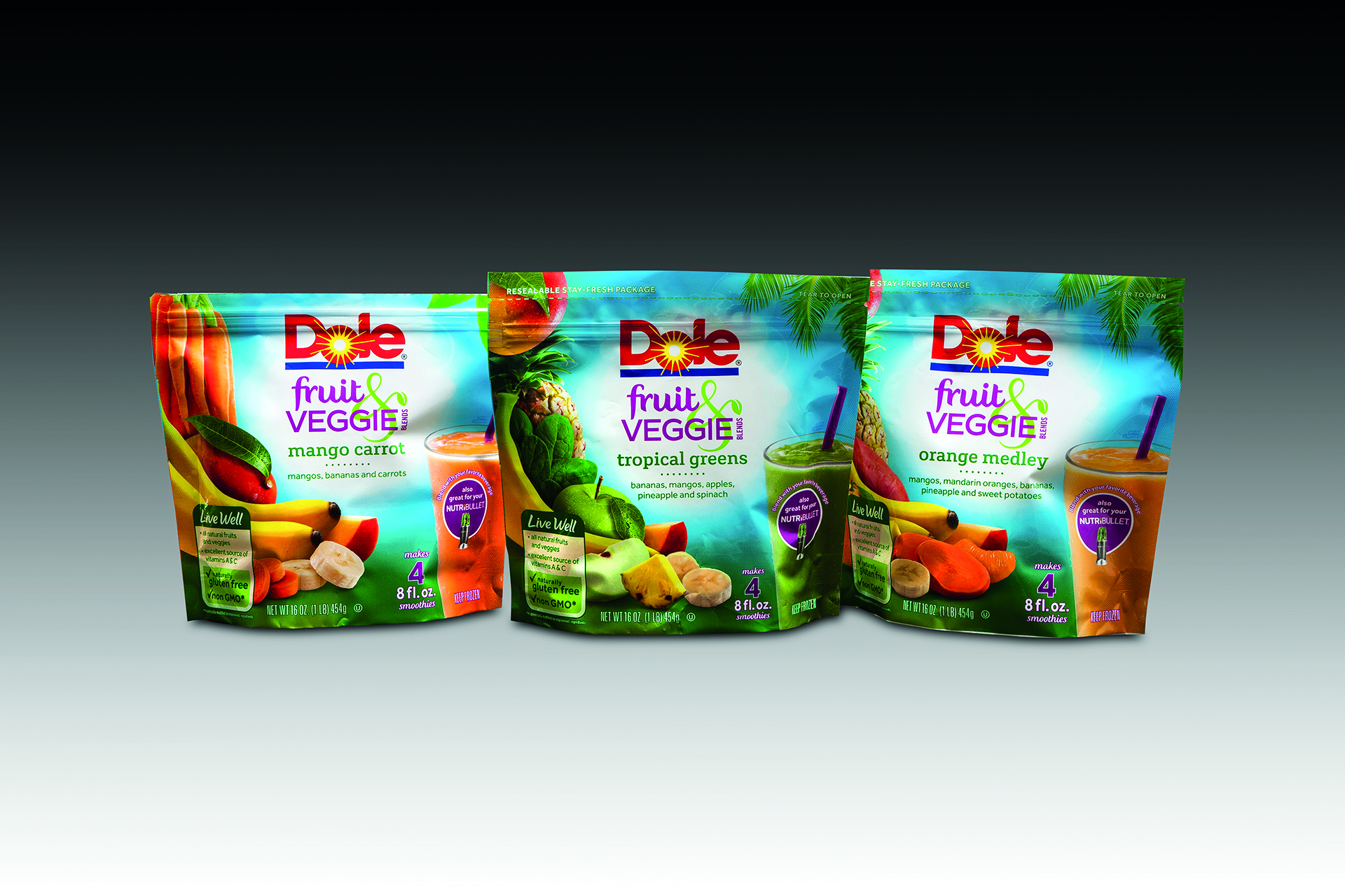 Emerald Packaging earned a Gold Award at the Flexible Packaging Achievement Awards for these pouches on a wide-web digital press.