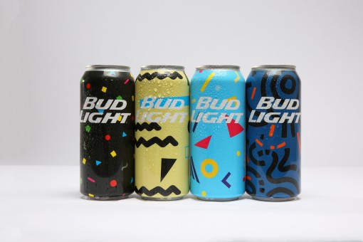 Bud Light is among the brands that has used HP SmartStream Mosaic to generate unique packaging.