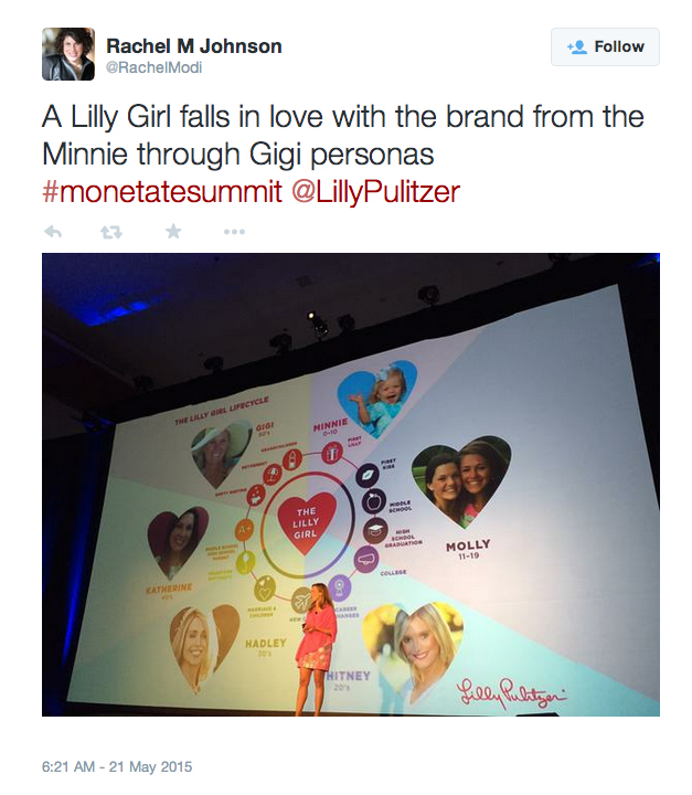 Lilly Tweet from Monetate Summit